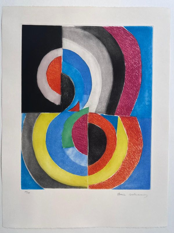 Plougastel (Aguafuerte y aguatinta) - Sonia DELAUNAY