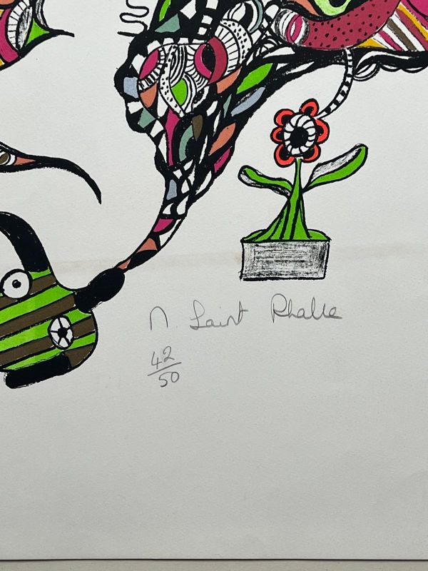 La machine à rêver (Litografía) - Niki DE SAINT PHALLE