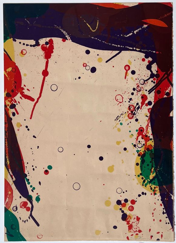 Untilted (Lithograph) - Sam FRANCIS