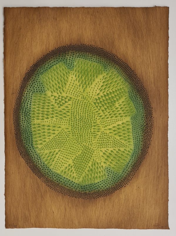 La balade du petit carré V (Gravure) - Arthur Luiz  PIZA