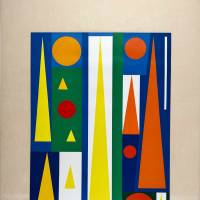 Mittag (Siebdruck) — Auguste HERBIN — Vorderansicht