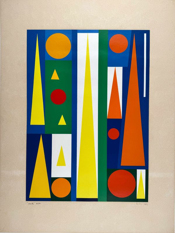 Mittag (Siebdruck) — Auguste HERBIN — Vorderansicht