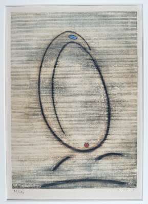 L'Oiseau caramel (Fotolitografía) - Max ERNST
