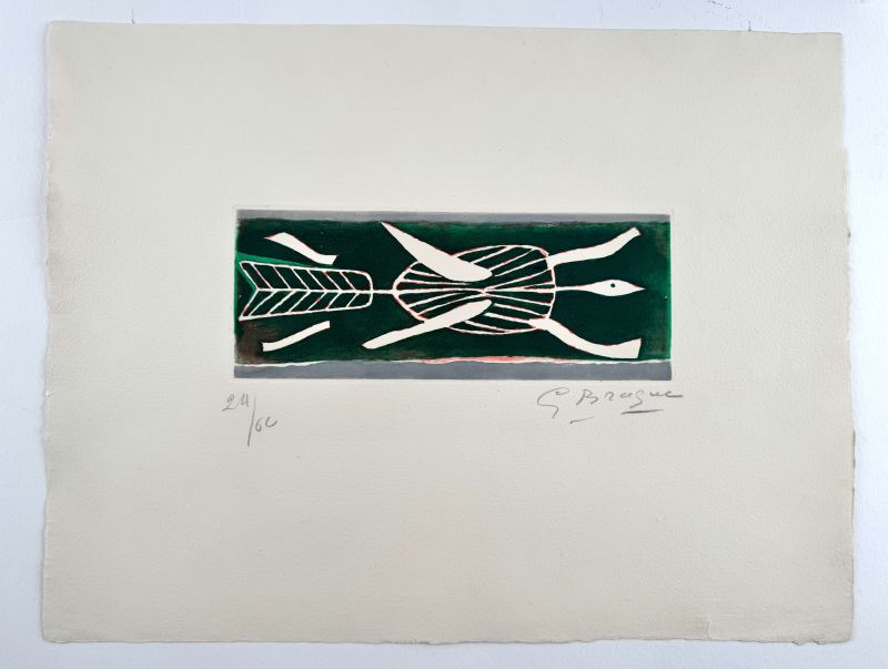 Thalassa I (Radierung) — Georges BRAQUE — Ansicht mit Rändern
