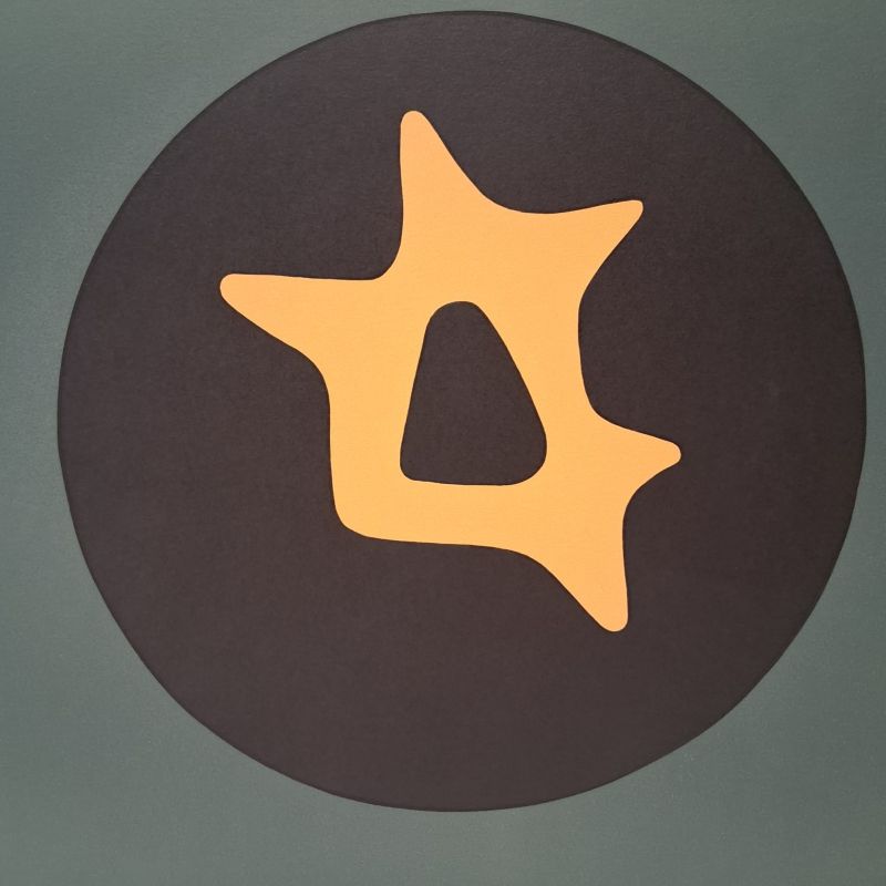 wieder umkreiste Sonnen (Holzschnitt) - Hans ARP