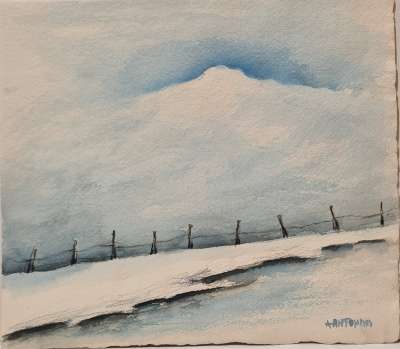 Au bord de l'Inn (Aquarell (zeitgenössisch)) - Annapia ANTONINI