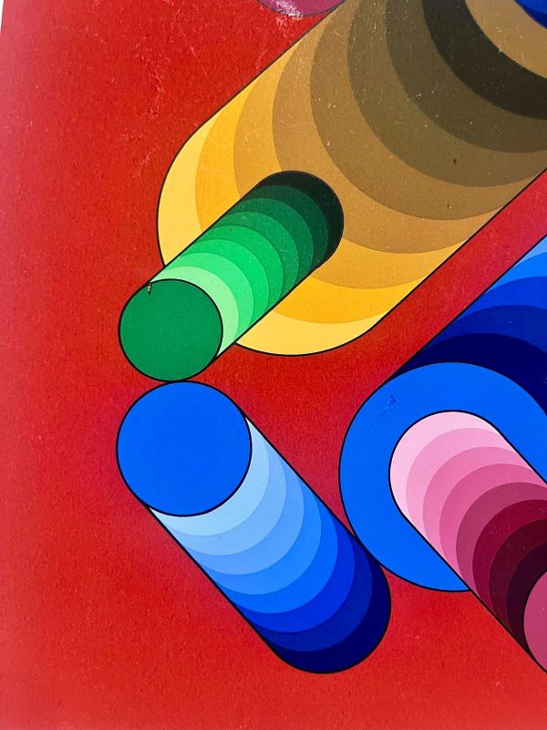Oslop (Sérigraphie) - Victor  VASARELY