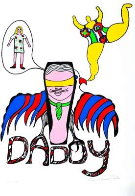 Daddy (Sérigraphie) - Niki DE SAINT PHALLE