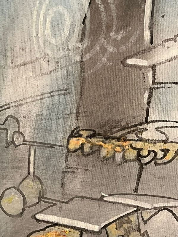 Coup de vérité (Oil on canvas (modern)) - Roberto  MATTA
