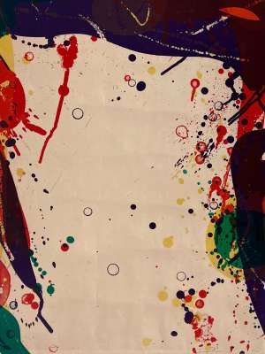 Untilted (Lithograph) - Sam FRANCIS
