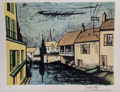 Arpajon (Lithograph) - Bernard BUFFET
