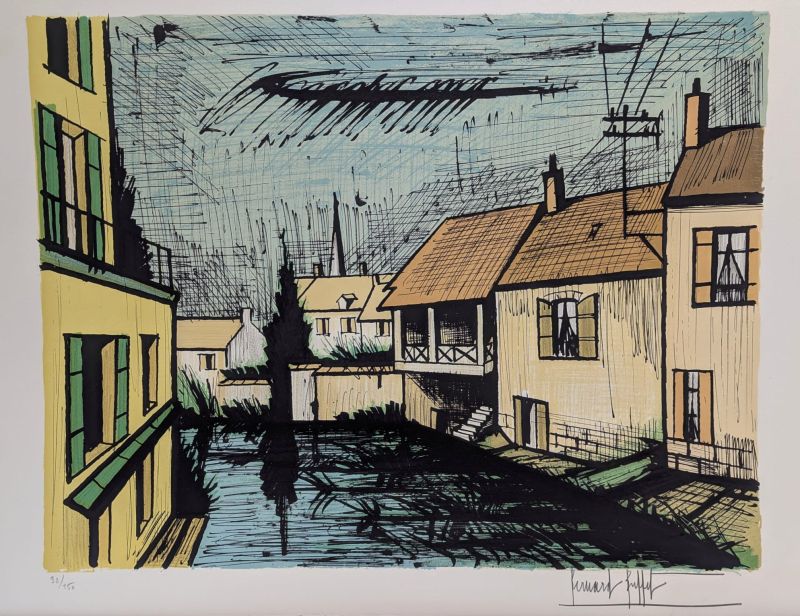 Arpajon (Lithograph) - Bernard BUFFET
