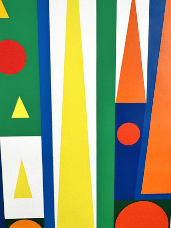 Mittag (Siebdruck) — Auguste HERBIN — Detailansicht