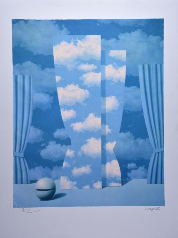 La Peine Perdue (Farblithographie) - René MAGRITTE