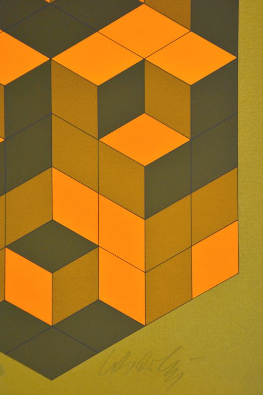 Microcosmos (Sérigraphie) - Victor  VASARELY