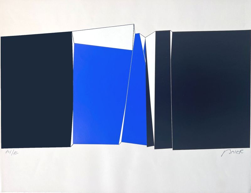 Jean Baier (1932-1999) // Untitled (Silkscreen) -  Artistes Divers