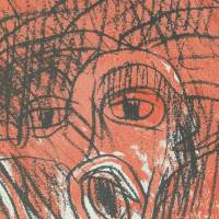 Schismes (Litografía) — Pierre ALECHINSKY — Vista de detalle