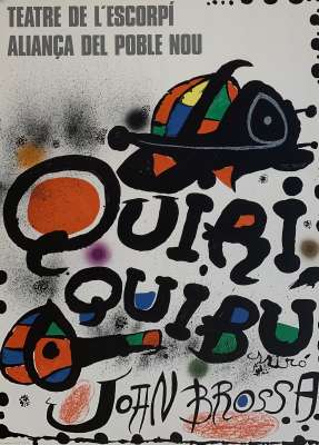 Quiriquibu (Affiche) - Joan  MIRO