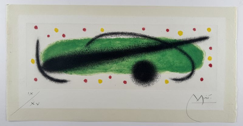 Fus&eacute;es (Etching) - Joan  MIRO