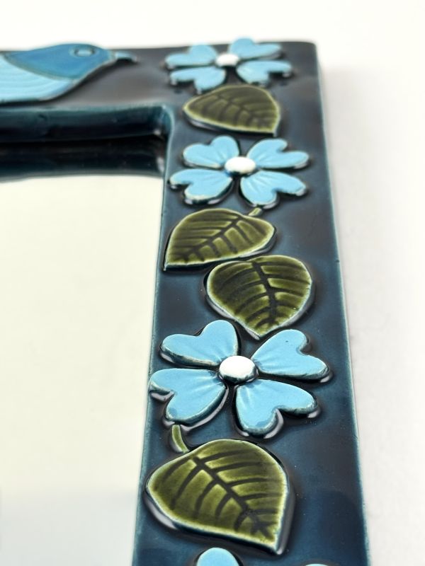 Spiegel Polynesien (Keramik) - Mithé ESPELT