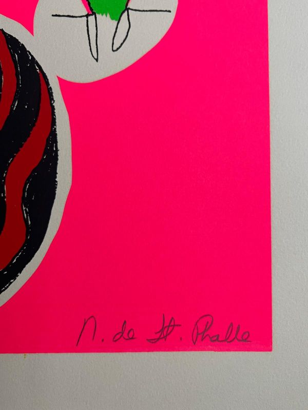 Nana Power (Planche xVIi) :  What shall I do ? (Sérigraphie) - Niki DE SAINT PHALLE