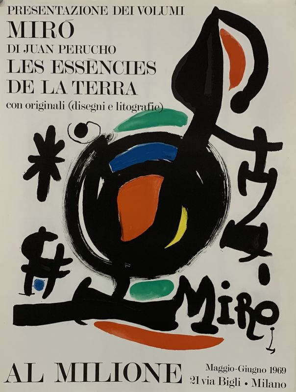 Les Essències de La Terra (Póster) - Joan  MIRO