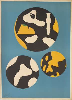 From the family of stars (Lithograph) - Hans ARP