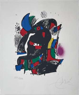 Miro Litografía n°IV (Litografía) - Joan  MIRO