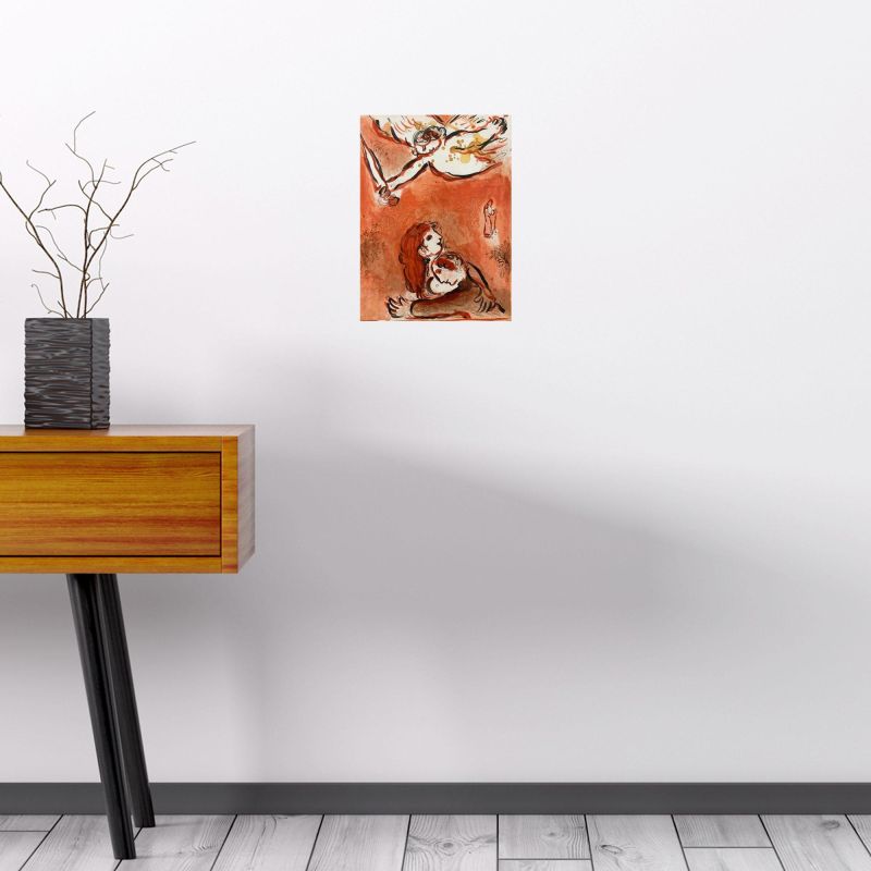 Die Jungfrau von Israel (Farblithographie) - Marc CHAGALL