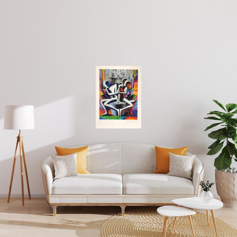 Sans titre (Siebdruck) - Mark KOSTABI
