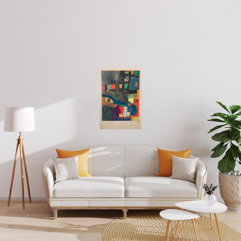 Grisande (Litografía) - Maurice ESTEVE