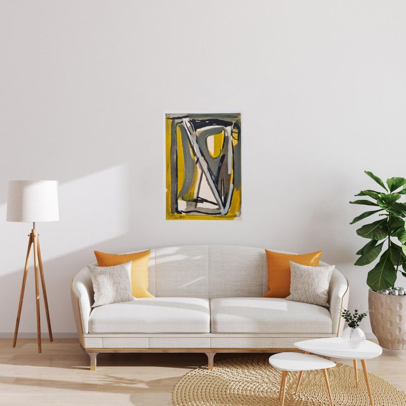 Sans titre (Lithograph) - Bram   VAN VELDE