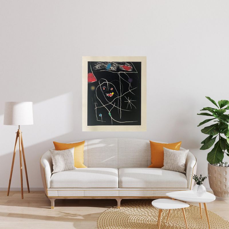 El Pi De Formentor (Eau-forte et aquatinte) - Joan  MIRO
