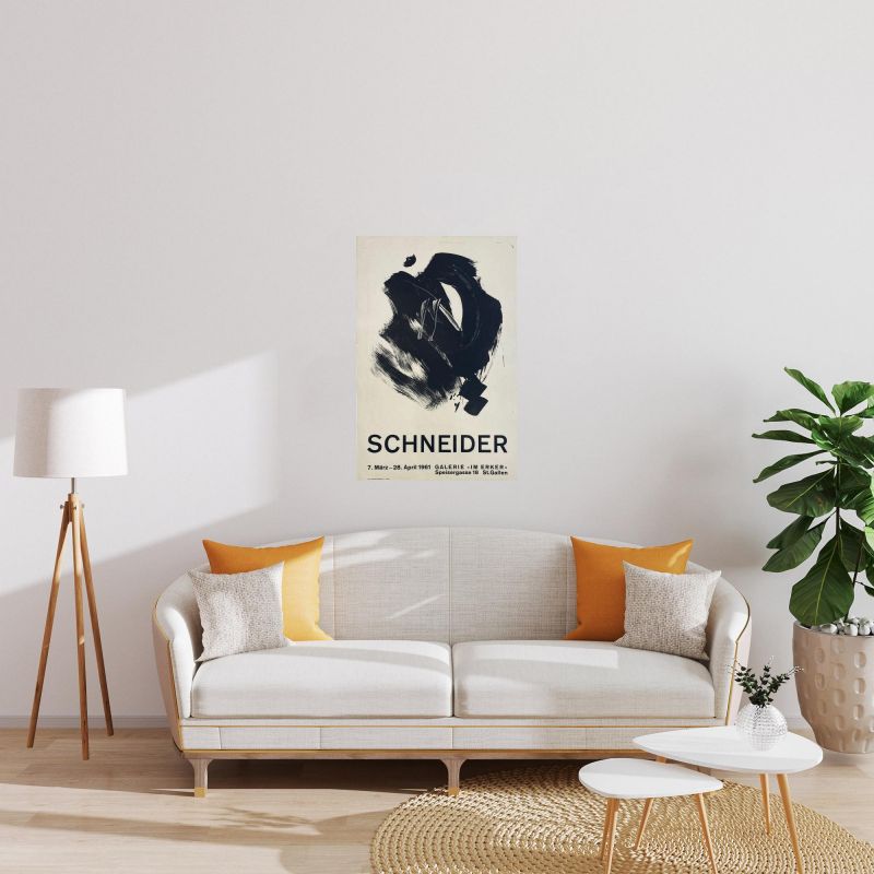 Schneider - Galerie "Im Erker" St. Gallen (Poster) -  Gérard  SCHNEIDER