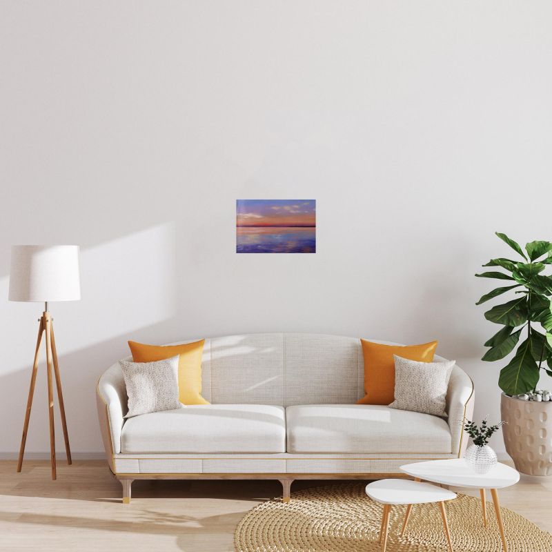 Horizon III (Oil on copper ) - Sara FRATINI