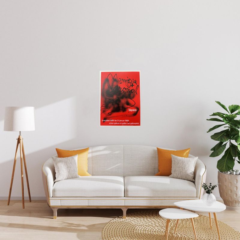 Memòria Personal (Plakat) - Antoni  TAPIES