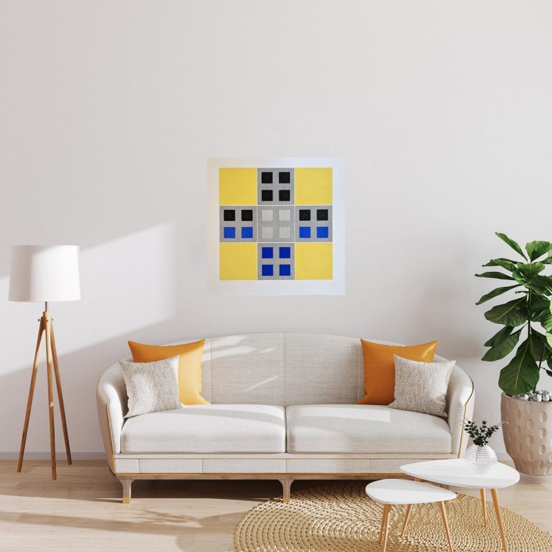 Composition 1 (Sérigraphie) - Jesús-Rafael SOTO