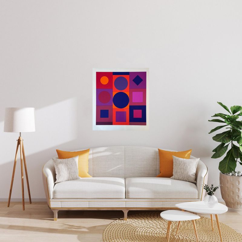 Granat (Silksreen) - Victor  VASARELY