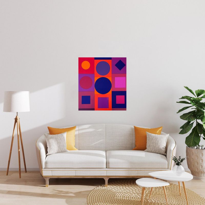 Granat (Sérigraphie) - Victor  VASARELY