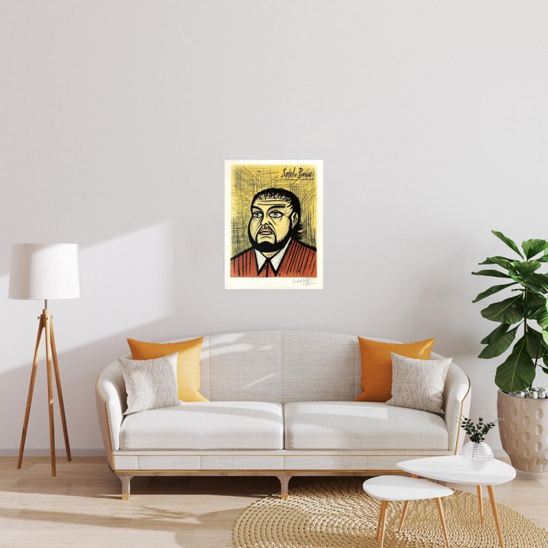 Sancho Pança (Lithographie) - Bernard BUFFET