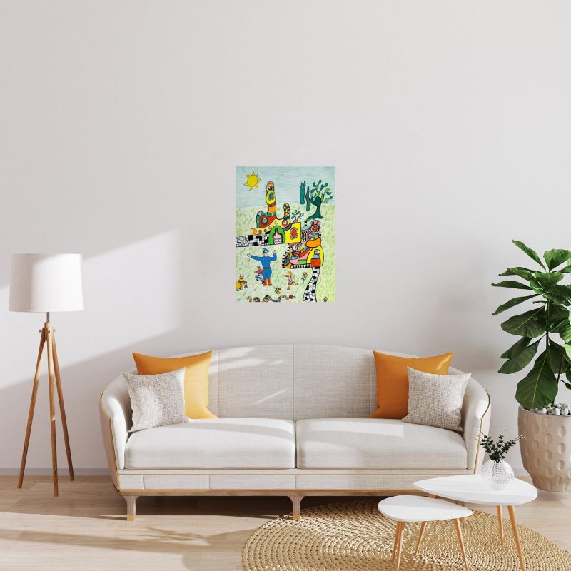 Dejar la escuela (Litografía) - Niki DE SAINT PHALLE