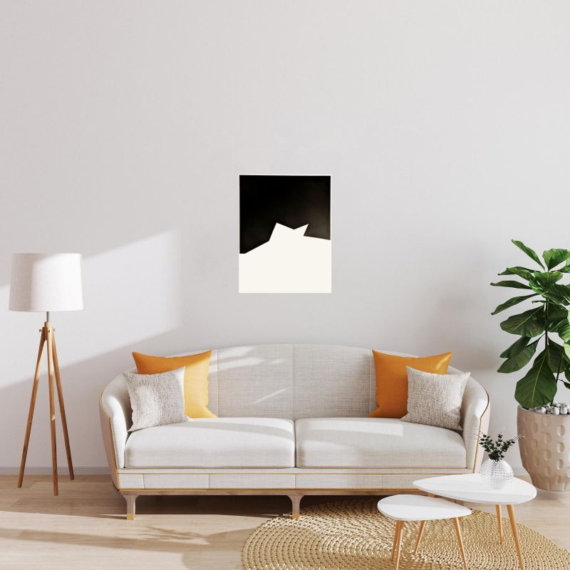 Composition Aile noire (Litografía) - Emile GILIOLI