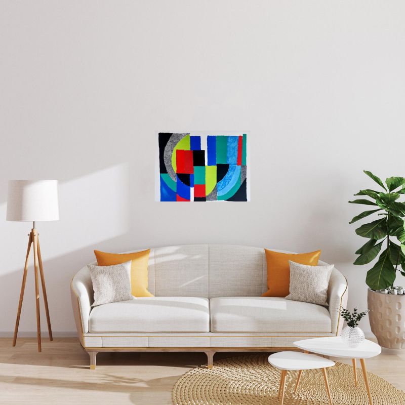 Viking (Farblithographie) - Sonia DELAUNAY