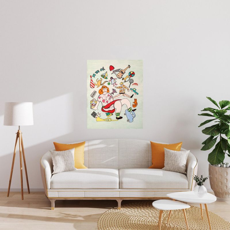 Les Jouets (Lithographie) - Niki DE SAINT PHALLE