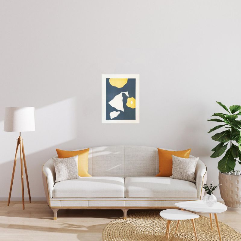 Constellation aux cinq formes (Farblithographie) - Hans ARP