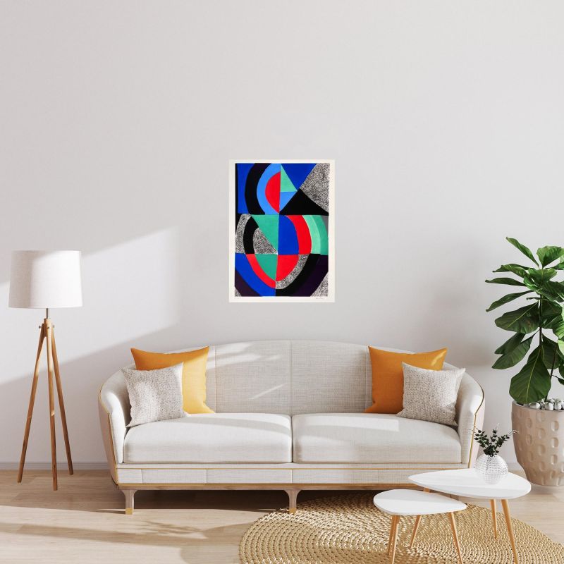 Large Icon (Etching and aquatint) - Sonia DELAUNAY
