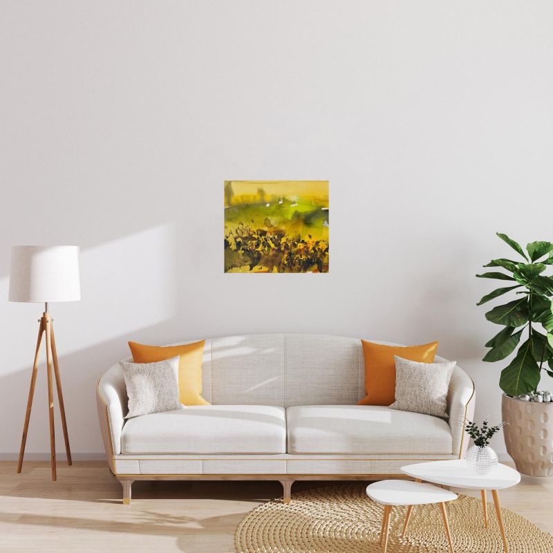 Untitled (Watercolor) - Wou-ki  ZAO