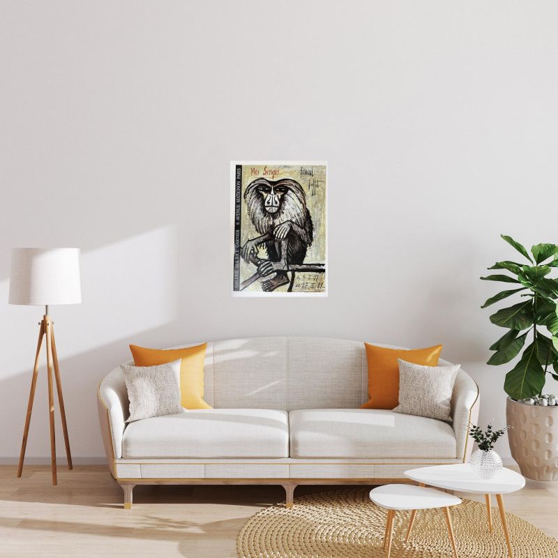 Mes Singes (Poster) - Bernard BUFFET