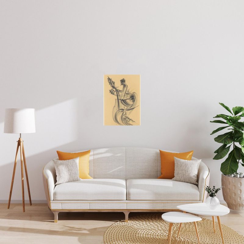 Ohne Titel (Zeichenkohle (Modern)) - Jean-Gabriel CHAUVIN