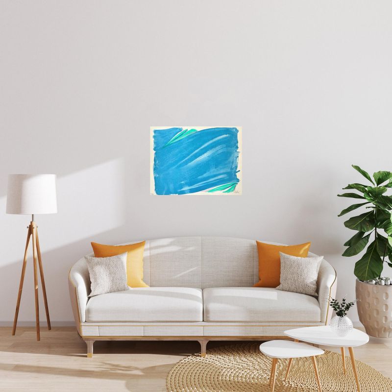 Signe-Paysage (Lithographie) - Olivier DEBRE